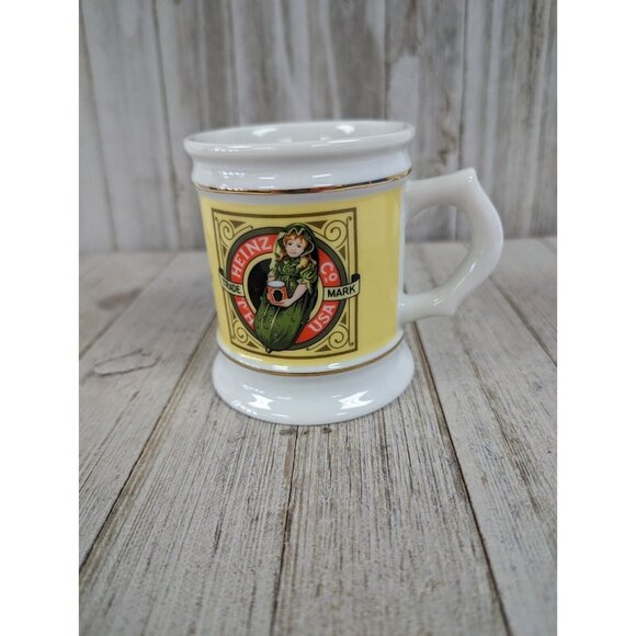 The Corner Store Porcelain Mug Collection Heinz Pickles Franklin - Picture 1 of 5
